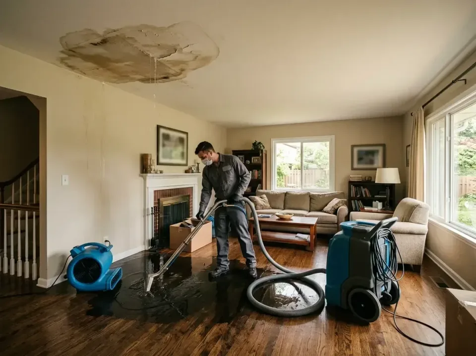 attic-pipe-burst-ceiling-drip-008 — frequently asked questions, Water Damage Restoration & Carpet Care in Rothsville, PA